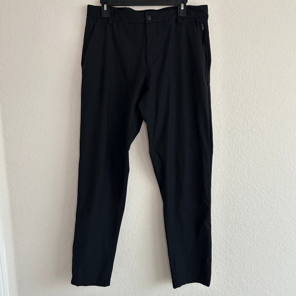 Lululemon Commission Pant Classic Warpstreme 34" Black Sz 33